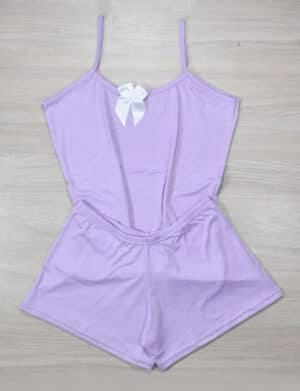 Pijama Short Lila Unicolor 555