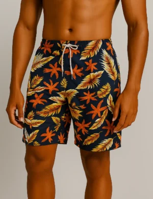 Pantaloneta Hombre Estrellas Oscura - PAH04