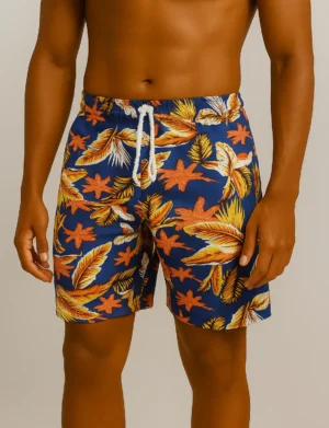 Pantaloneta Hombre Estrella de Mar Azul - PAH02