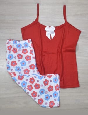 Pijamas Capri Rojo CP98