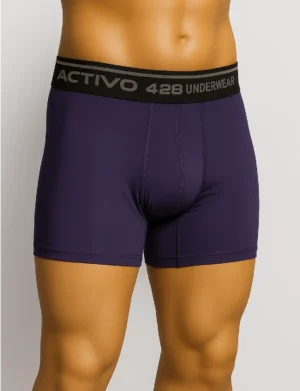 Bóxer Activo Morada BAC04