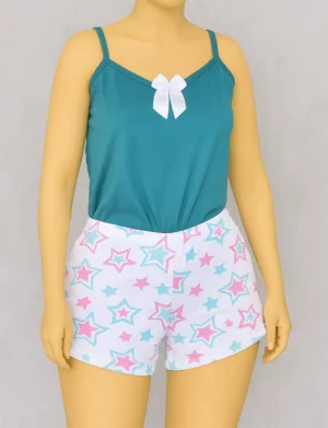 Pijama Short Aguamarina Estrellas 607