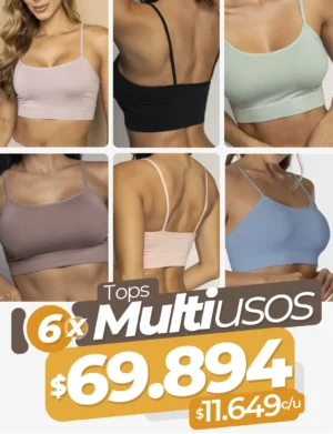 Paquete x6 Top Multiusos
