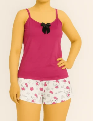 Pijamas Estampadas Short - 638