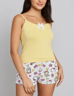 Pijama estampada en short - 621