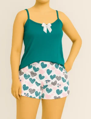 Pijamas Short Piel de Durazno - 636