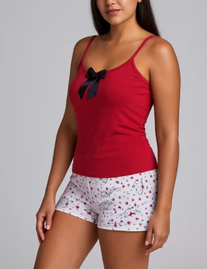 Pijamas Short para Mujer Rosa - 646