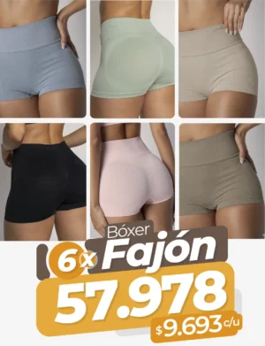 Paquete x6 Bóxer Fajón